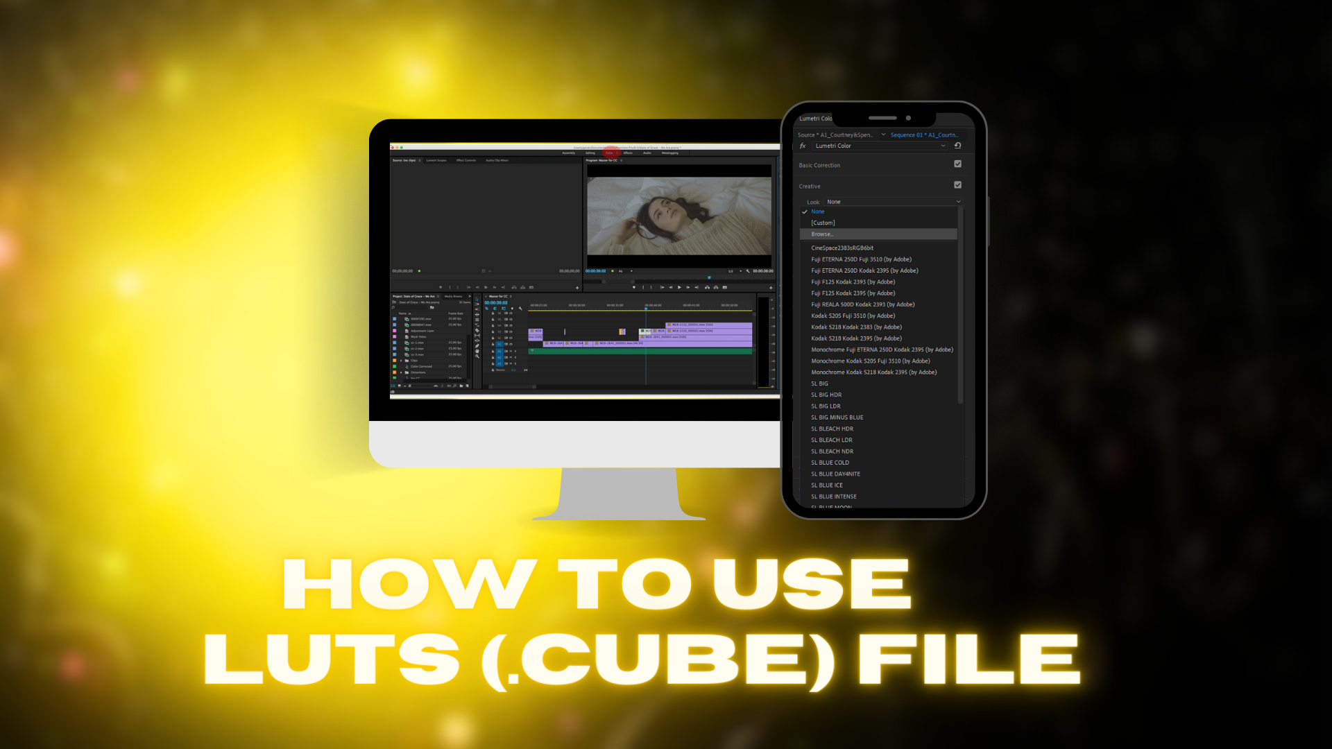 How to Use LUT (.CUBE) Files in Any Video Editing Software